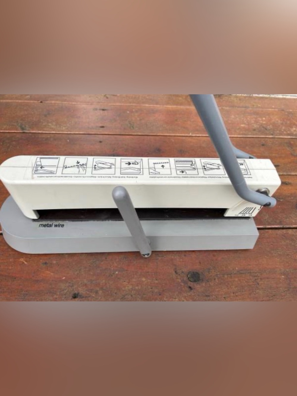 Ibico ibiBaby Manual Comb Binding Machine (Model CH-8212)
